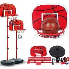 Регулируемый Плюс Размер Баскетбола подставка с опорами держатель обруч цель Спорт на открытом воздухе активная игра модуля радиоуправления мини детские игрушки для мальчиков