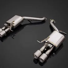 CATBACK глушитель выхлопной для BMW F10 535I с или без дистанционного управления клапан глушителя автомобиля-Стайлинг