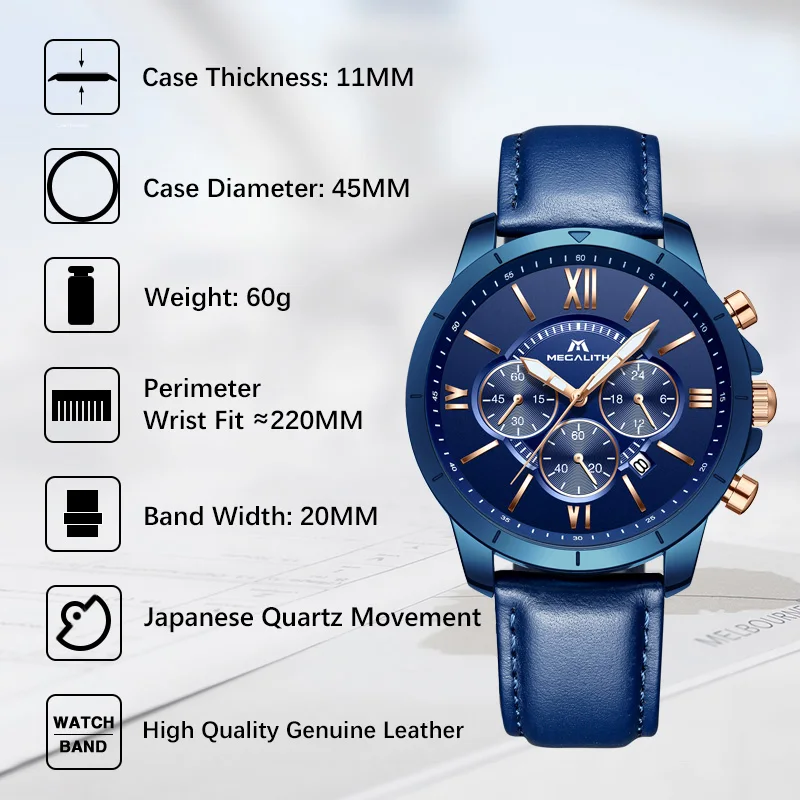 MEGALITH 2019 Top Brand Sport Waterproof Watch Men Quartz Wrist Watches Men Clock For Man Horloges Mannen All Watches 14.99$ MEGALITH 2019 Top Brand Sport Waterproof Watch Men Quartz Wrist Watches Men Clock For Man Horloges Mannen All Watches 14.99$
