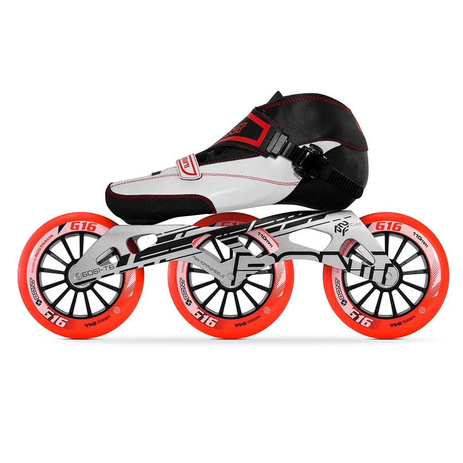 

Original Bont Enduro 3*90/100/110mm G16 Professional Speed Inline Skates Heatmoldable Carbon Fiber Racing Patines Kids Men Adult