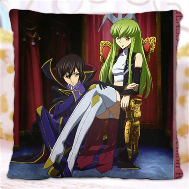 60 см Code Geass Lelouch Восстания Lelouch Lamperouge c. Квадратная подушка креативный мультяшный автомобильный диван пуховая подушка X1251