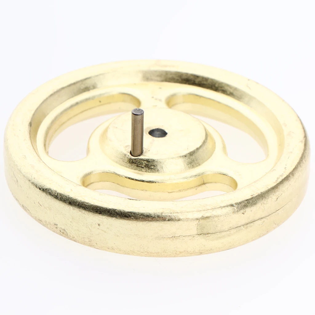Flywheel Stirling Engine Model Motor Power Mechanism DIY Physics Kits Educational Science Toy - Golden L