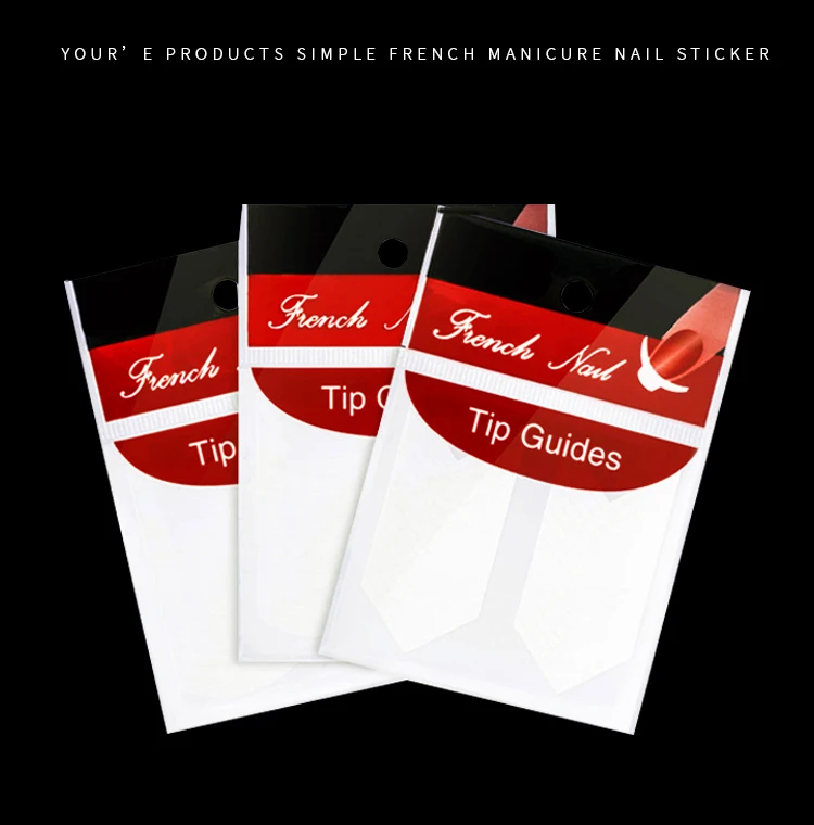Дизайн ногтей руководство советы трафареты наклейки на ногти французский маникюр 18 листов/лот различные стили шаблон наклейки формы Стайлинг украшения