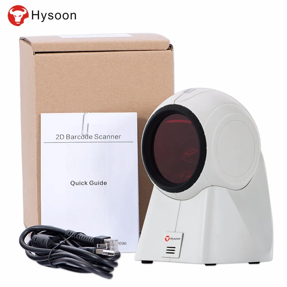 1D Barcode Scanner 20 Laser Lines Desktop Omnidirectional Bar Code Reader with Automatic IR Sensor Scanning Platform fit POS for Supermarket Store (7)