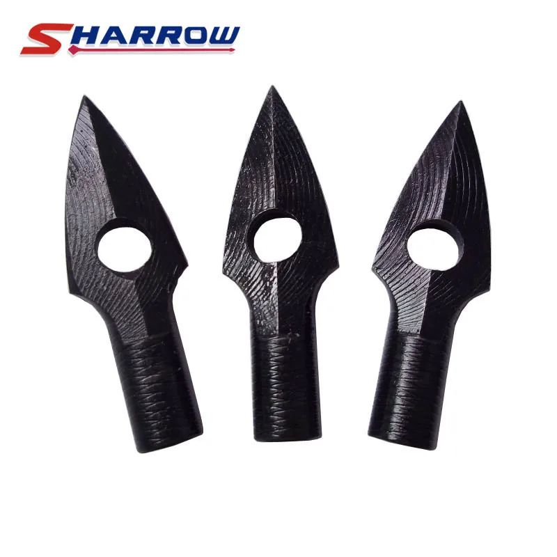 

Sharrow 3 Pcs Archery Broadheads Arrow Tip Hunting Arrow Tips Arrow Pointed for Compound Bow Crossbow