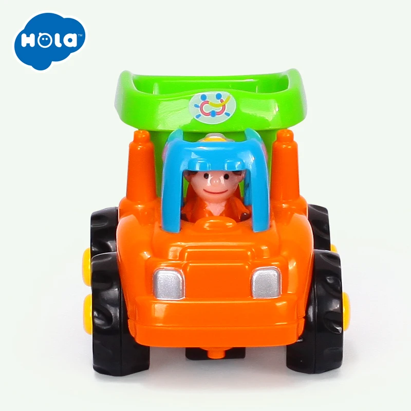 1PC HUILE TOYS 326C Baby Toys Vehicle Mini Dump Trucks Vehicles Toys Model Car for Kid Classic Boys Toy Xmas Gifts