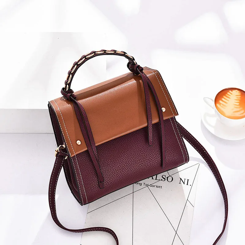2 Qualità Lusso Dell'unità Modo Messaggero Di Borsa Design 3 Elaborazione Donne Delle Tracolla 5 Pannelli handle Alta 1 Del Top 4 Mujer Cuoio Atmosfera A Con av8xBwBFqU