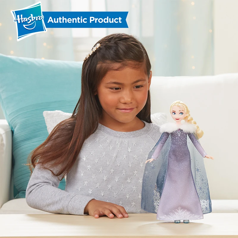 Hasbro Disney Frozen Musical Elsa Birthday Present Frozen Toys Girl Kid Toy Doll Collection Model Ccostumes Sledding Adventures Hasbro Disney Frozen Musical Elsa Birthday Present Frozen Toys Girl Kid Toy Doll Collection Model Ccostumes Sledding Adventures