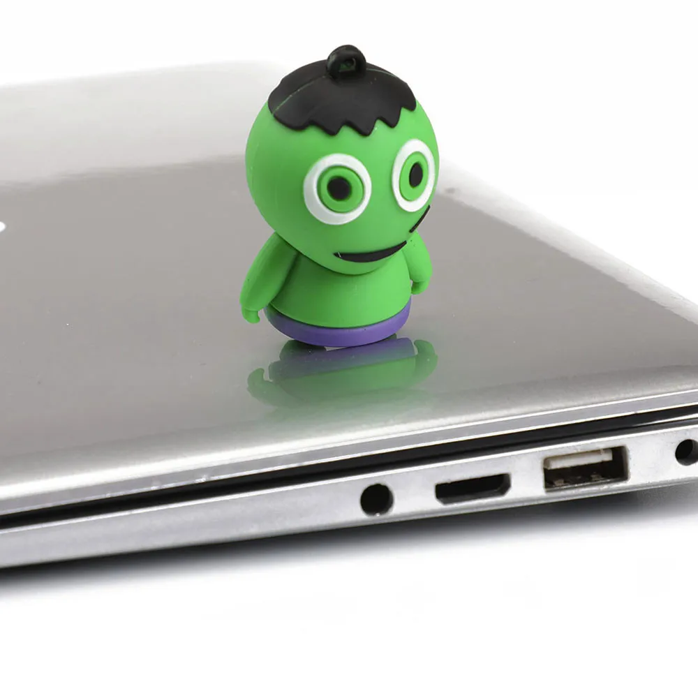 USB 2,0 4 GB память мини-диск Цифровой Хэллоуин мультфильм U диск 4,2