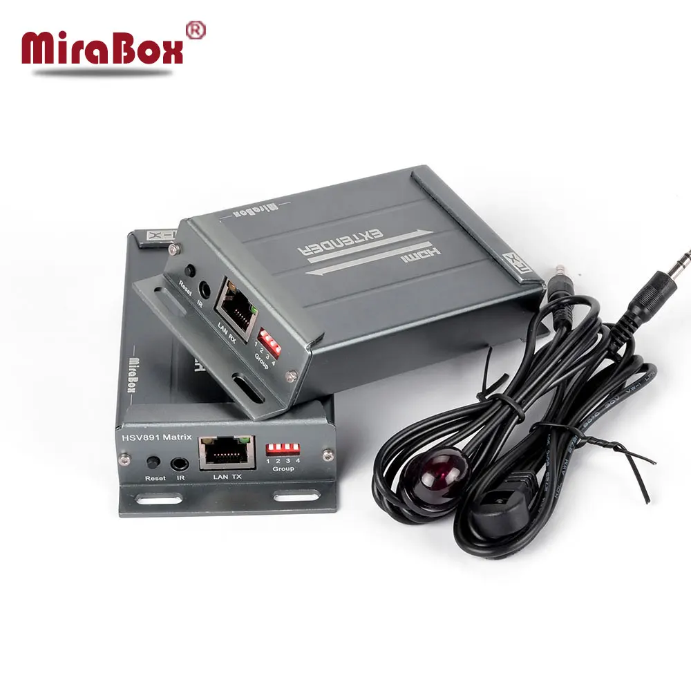 MiraBox HSV891M HDMI Matrix Extender 1080P Over IGMPการสนับสนุนสวิทช์16