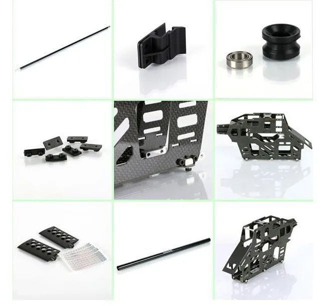 US $228.00 Rc Model 3d Arf Carbon Vwinrc 550e 6ch Rc Helicopter 6ch Flybar Kit Similar Trex 550e P2