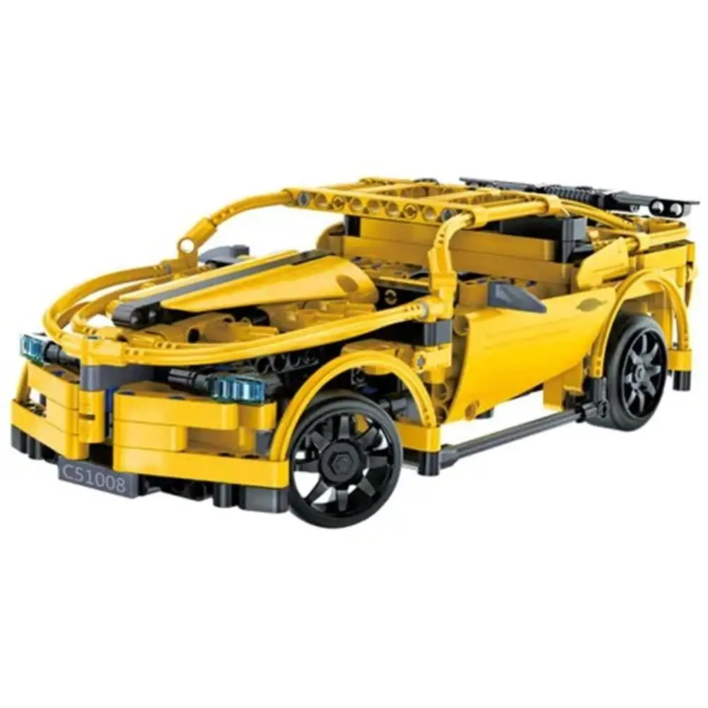 

Kids Cool Electric Assemble Puzzle Blocks Remote Control Car Toy