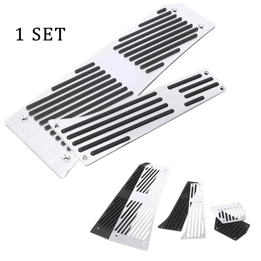 

Accelerator Brake Foot Rest Pedals Covers Assembly For BMW Vehicles Automatic Transmission Left Hand Drive AUTO Version