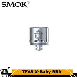 Оригинальный SMOK TFV8 X-Baby бак RBA катушка V8 X Baby RBA ядро 0.35ohm для TFV8 X Baby Beast танк распылитель DIY электронная сигарета испаритель