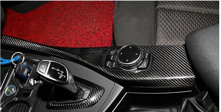Car-styling Carbon Fiber Interier Dash Trim Cover