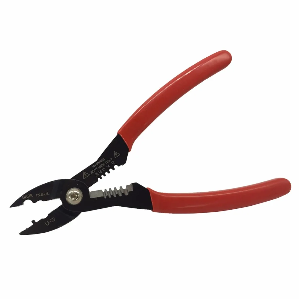 Mainpoint AWG12-20 Portable Wire Stripper Pliers Crimper Cable Stripping Crimping Electrical Hand Tool Ferramentas Herramientas |
