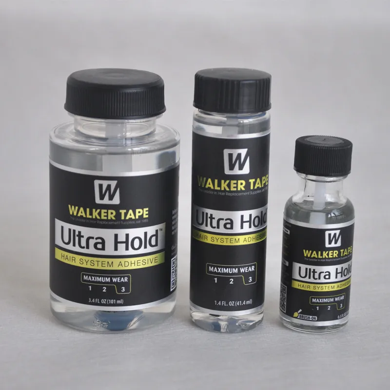 

Ultra Hold Liquid Bond Hair System Adhesive Brush-on Profession Lace Wig Silicone Glue For Wigs/Toupee/Closure/Beard