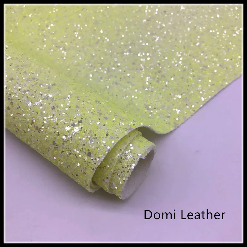 Pastel Chunky Glitter Fabric (4)
