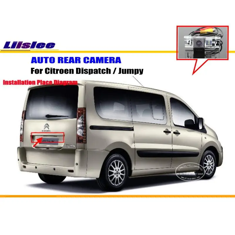 

Liislee Car Camera For Citroen Dispatch / Jumpy / Rear View Camera / HD CCD RCA NTST PAL / License Plate Light Camera