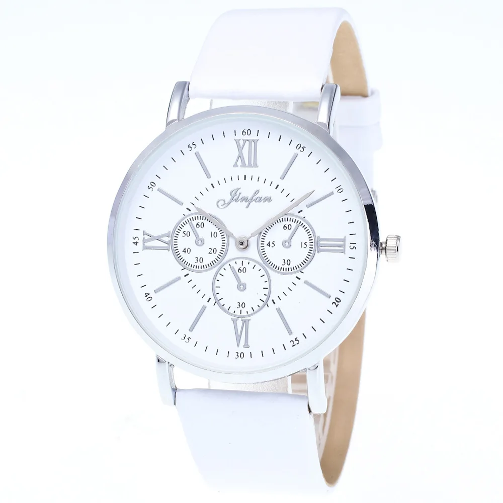 Женева модные брендовые мужские/женские часы высокого качества кожаный ремешок роскошный механические досуг Кварцевые часы из