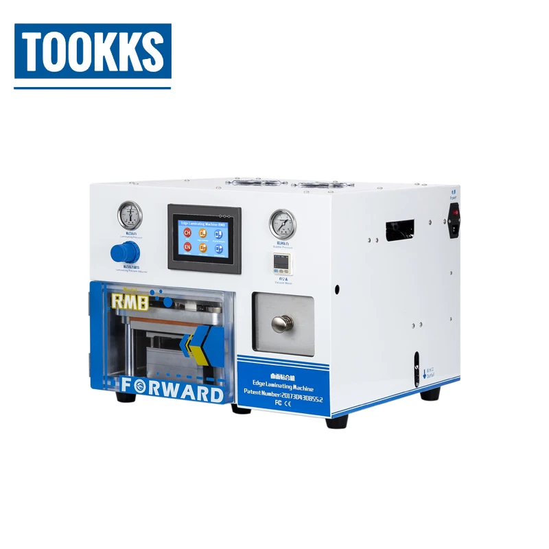 RMB Curved Screen Vacuum Laminating Machine OCA Laminator Bubble Remover LCD Screen Repairing Machi
