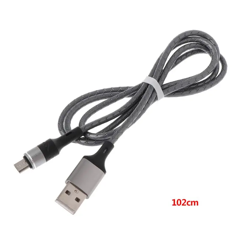 102 см нейлоновый плетеный провод Micro V8 USB кабель для передачи данных зарядный Шнур зарядное устройство Замена для samsung huawei Xiaomi смартфонов