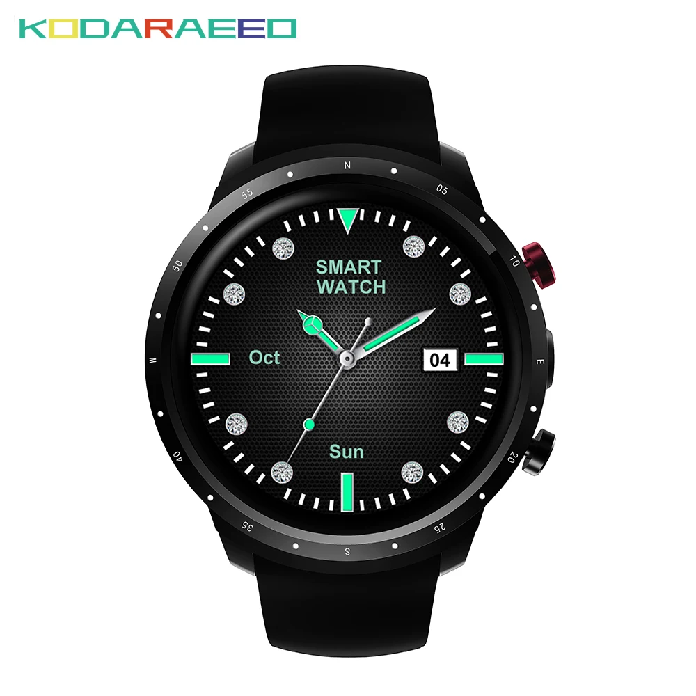 

Z18 Smart Watch men 1.3Inch MTK6580 Quad Core 1.3GHZ Android 5.1 3G Smart Watch 460mAh 2.0 Mega Pixel Heart Rate Monitor