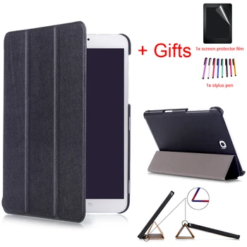

Smart Magnet PU Leather Tablet Case For Samsung Galaxy Tab S2 8.0 T710 T715 8inch Wake/Sleep Stand Protective Cover +Film+Pen