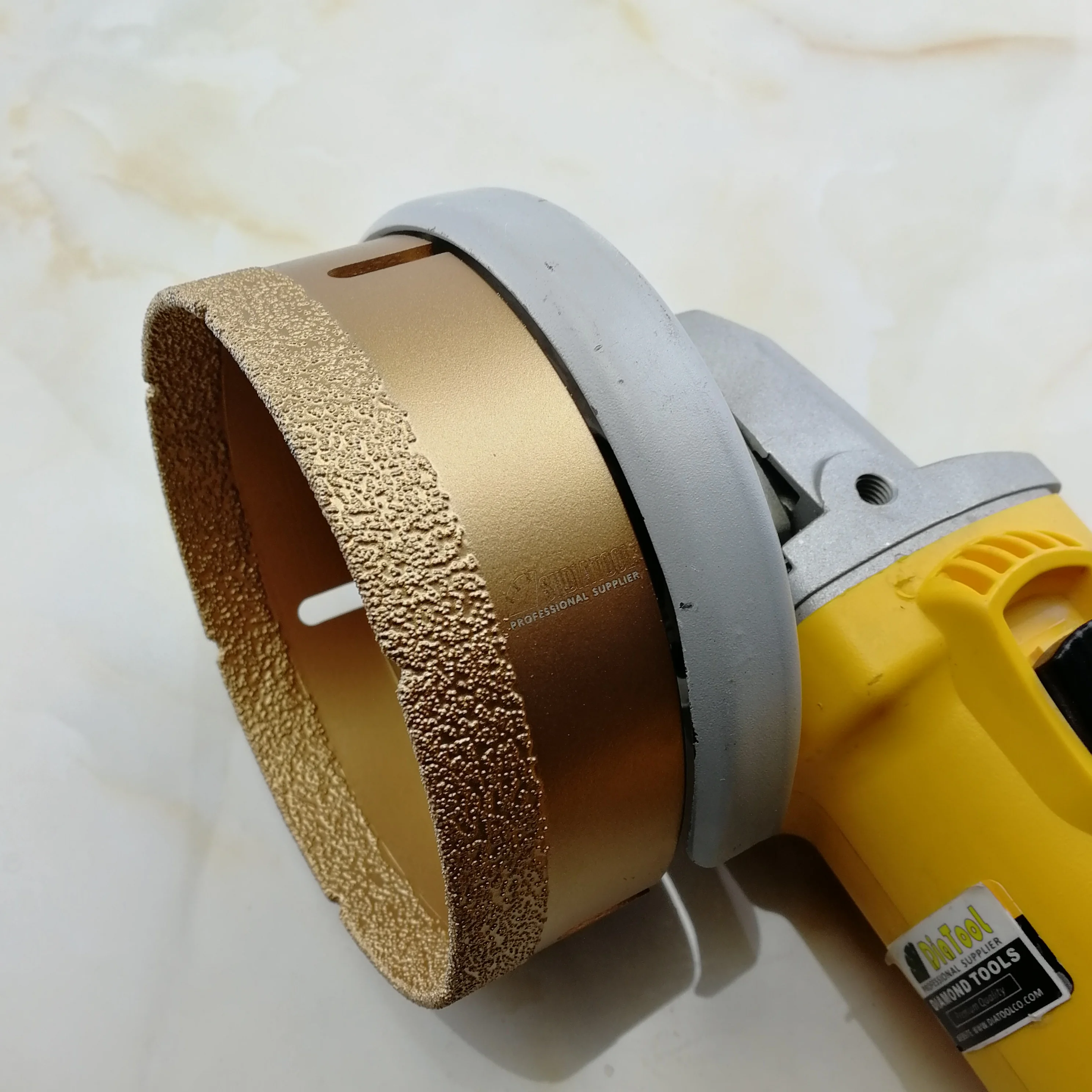 Diameter 110mm Vacuum brazed diamond drilling core bits with 15MM Diamond height granite marble ceramic hole saw
