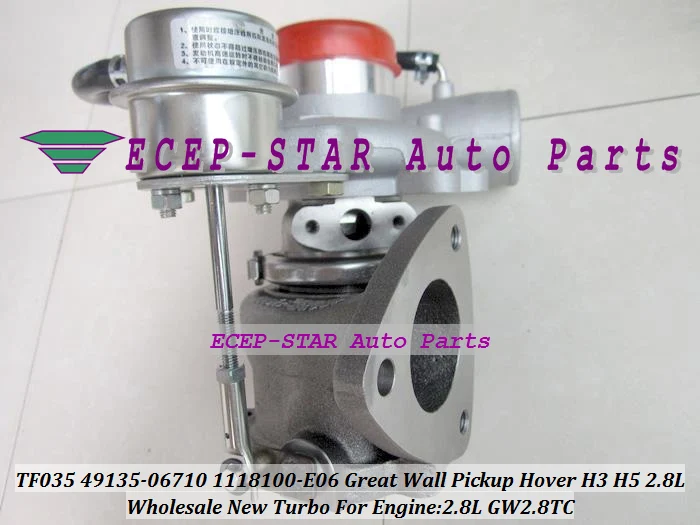 TF035HM TF035 49135-06710 1118100-E06 Turbocharger Turbo For Great Wall Pickup Hover H3 H5 2.8L GW2.8TC (1)