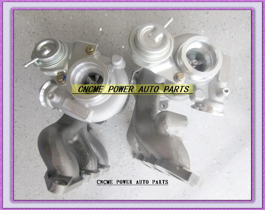 2 Twin TURBO TD03 49131-05051 49131-05061 8602932 49131-05161 49131-05151 8602933 For Volvo S80 XC90 T6 N3P28FT B6284T2 2.9L (5)