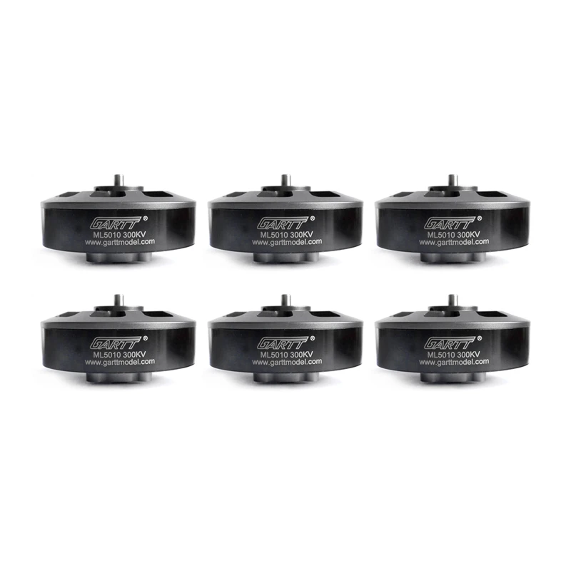 6 шт. бесщеточный двигатель GARTT ML 5010 300KV для многовинтового квадрокоптера