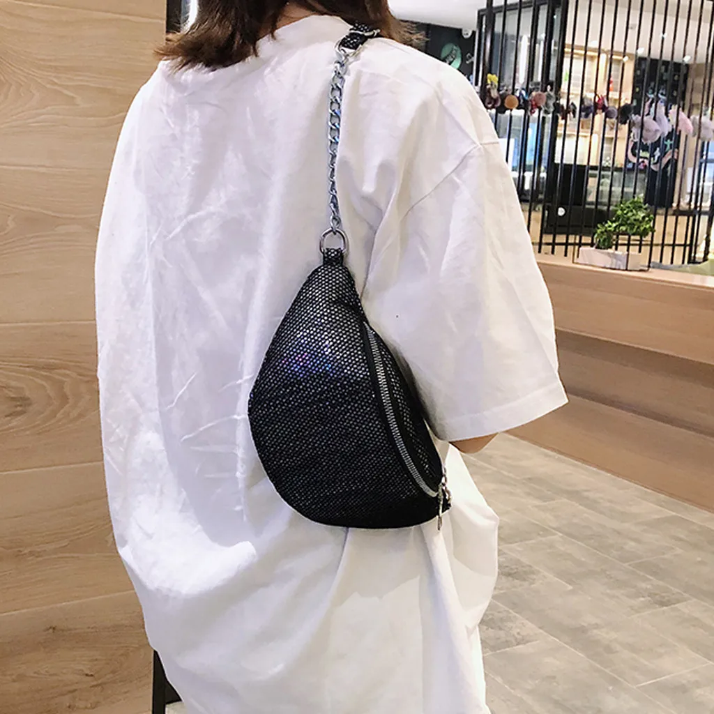 Модная сумка в стиле унисекс; маленькая сумка через плечо; яркая цветная сумка на молнии; нагрудная сумка; сумка-мессенджер; heuptasje voor vrouwen
