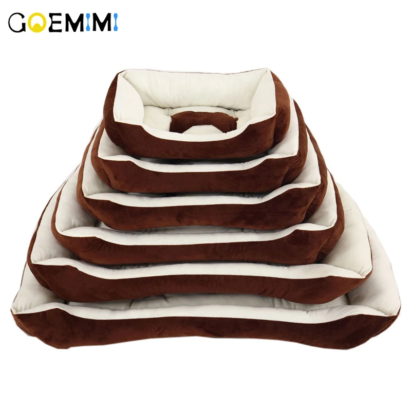 

New Arrival Soft Fleece Pet Dog Bed Cushion Bone Print Large Breed Dog Beds For Labrador Golden retriever Summer Dog Mat