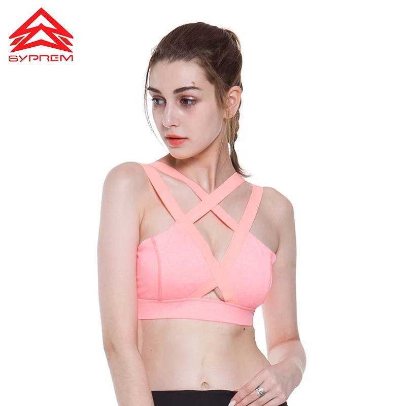 Syprem New Style High Strength Sports Bra For Women Wide Shoulder