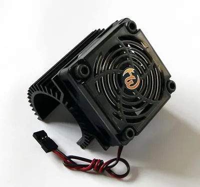 Оригинальный hobbywing 1: 8 Автомобильный двигатель RC радиатор + 5V охлаждающий