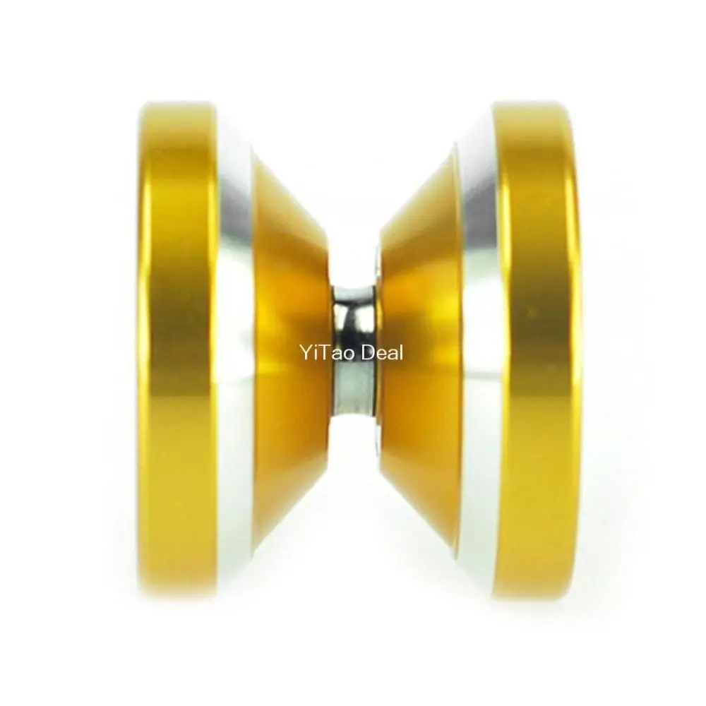 Йо-йо шар золотой модные магический йойо N8 Дерзайте делать сплав Алюминий профессиональная игрушка Йо-Йо