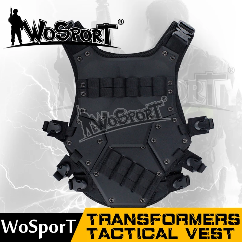 

WoSporT CQB LBV Molle Vest Military Combat Assault CS field protection vest