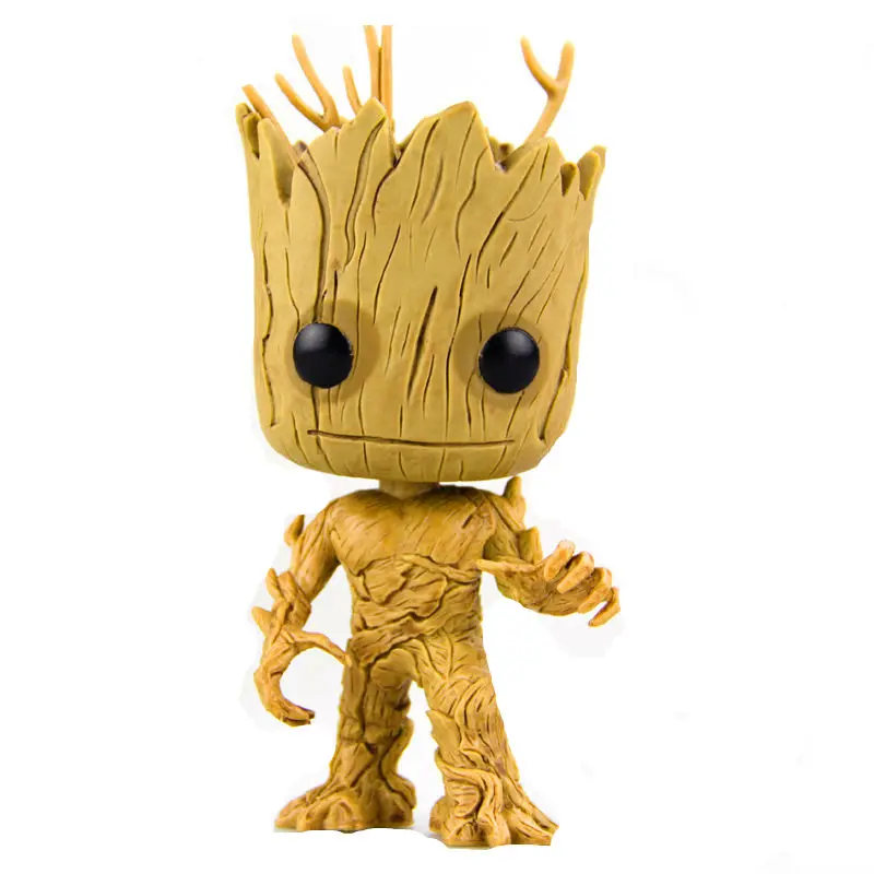 FUNKO поп стражи Галактики дерево человек Grootted Виниловая фигурка Коллекция Модель игрушечные лошадки для детей подарок на день рождения