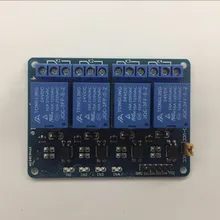 1 шт 24 V 4-канальный Релейный модуль релейное управляющее устройство 4 способ релейный модуль для Arduino