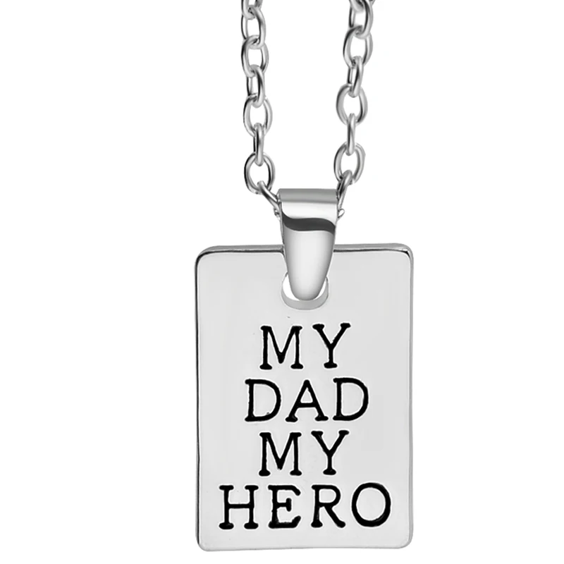 Серебряный чокер с надписью Мой папа|necklace chain|silver chokerpendant necklace |