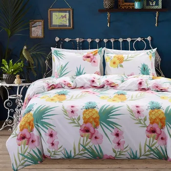 

Summer Bedding Sets Full King Twin Queen King Size 3Pcs Bed Sheet Duvet Cover Set Pillowcase Without Comforter