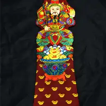 Дизайн оригинальной печать полиэстер галстук элементы Китай бодхисаттвы Ретро народном стиле мужской галстук боги