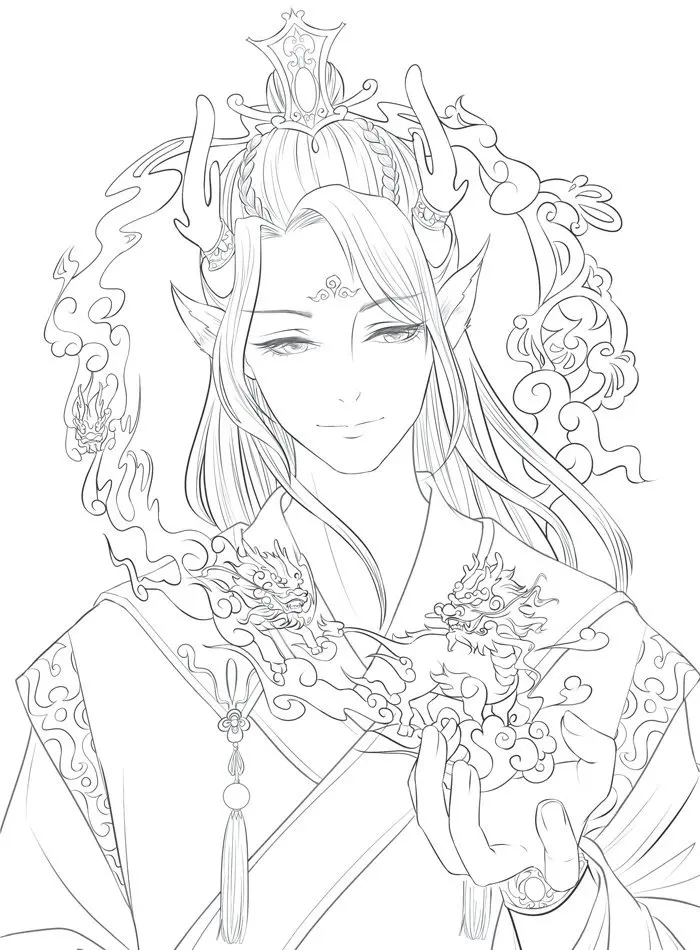 中国ぬりえラインスケッチ描画教科書古代美容描画ブック大人抗ストレスぬりえブック Arts Photography Aliexpress
