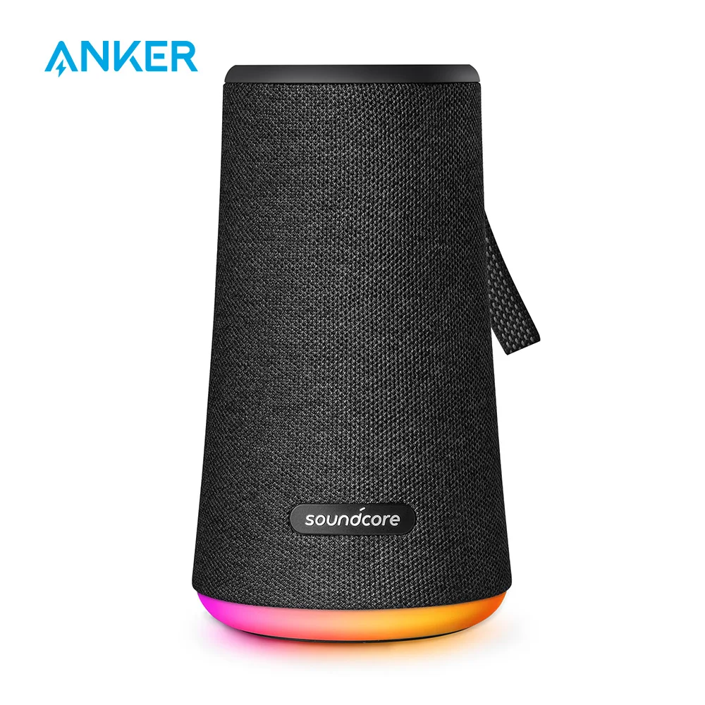  Soundcore Flare+ Portable Bluetooth Speaker by Anker Huge 360' Sound IPX7 Waterproof Bigger Bass Am