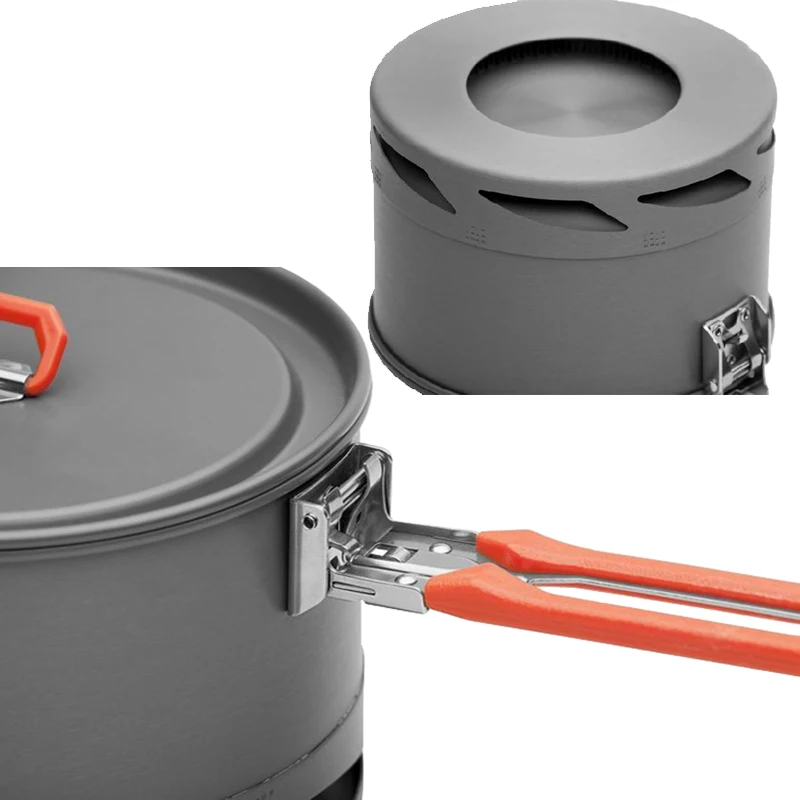 Fuego Arce Intercambiador de Calor olla de Camping al aire libre utensilios de cocina hervidor 1.5L/1L FMC-K2/FMC-XK6