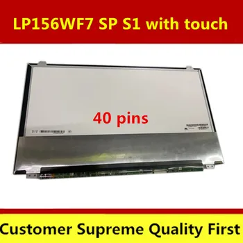 

LP156WF7-SPS1 IPS Touch Matrix for Laptop 15.6" LP156WF7-SPS1 LP156WF7 (SP)(S1) Glossy FHD 1920X1080 40Pin LED Display