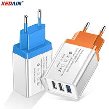 USB зарядное устройство с 3 портами 5 в/2 а, USB адаптер питания для путешествий, EU/US зарядное устройство, быстрая зарядка для iPhone, huawei, Xiaomi, USB зарядное устройство для телефона s