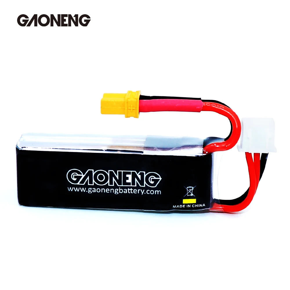 2 шт Gaoneng GNB 350mah 7,6 V 50C/100C HV Lipo батарея с XT30 разъем для BETAFPV Beta75X 2S Beta65X 2S крошечные дроны Whoop