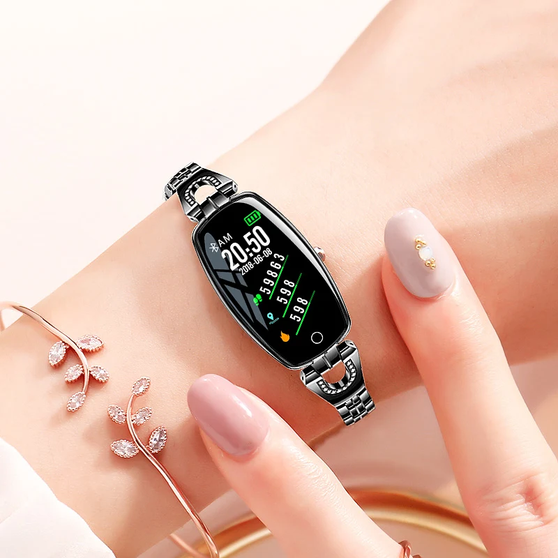 

Smart Bracelet Fashion Fitness Smart Sports Tracker Bracelet Bluetooth Smart Heart Rate Blood Pressure Monitor Device
